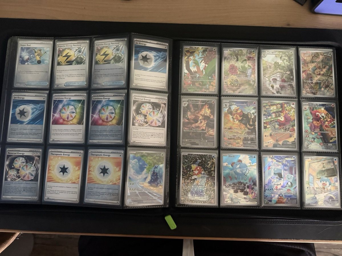 Pokémon Paldea Evolved Master Set Complete Near Mint + Binder + Promos – Foto 1