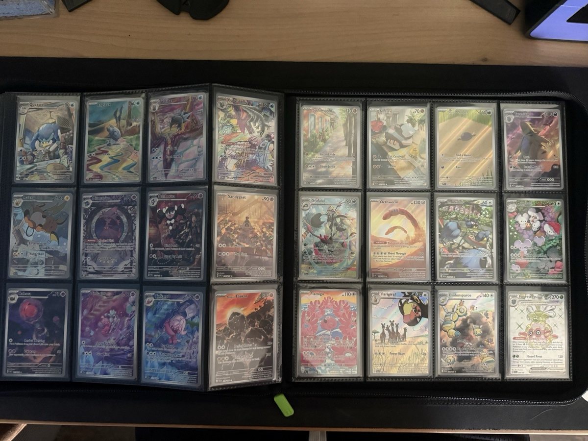 Pokémon Paldea Evolved Master Set Complete Near Mint + Binder + Promos – Foto 4